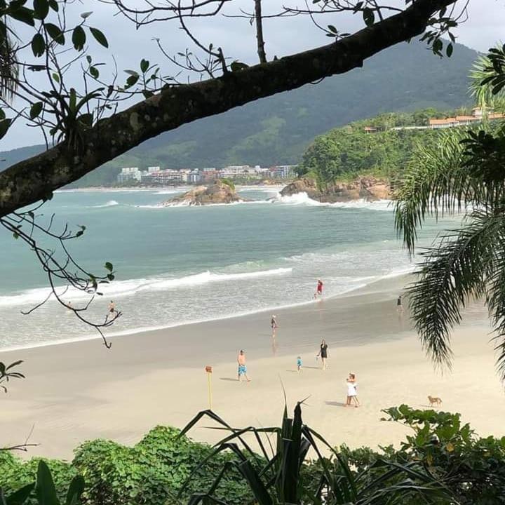 Mansao Tenorio - Suites, Estudio Ou Cobertura Pe Na Areia Ubatuba Exteriér fotografie