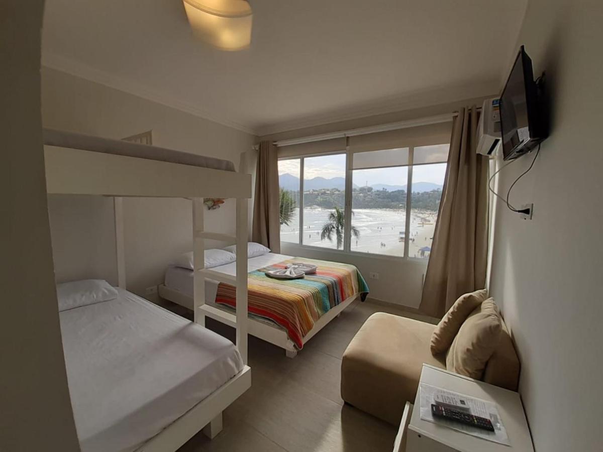 Mansao Tenorio - Suites, Estudio Ou Cobertura Pe Na Areia Ubatuba Exteriér fotografie