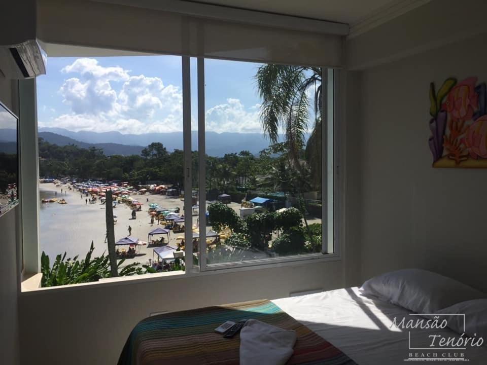 Mansao Tenorio - Suites, Estudio Ou Cobertura Pe Na Areia Ubatuba Exteriér fotografie